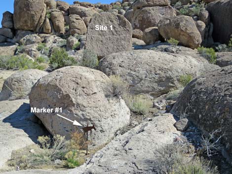 Crystal Wash Entrance Rock Art Site