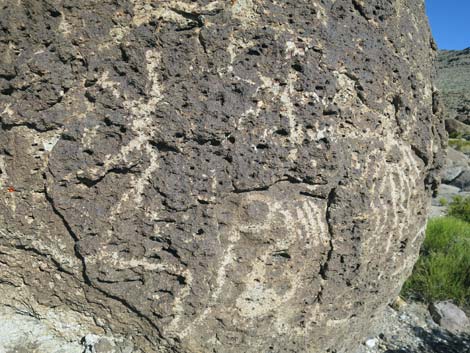 Crystal Wash Main Rock Art Site