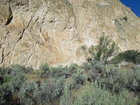 Rainbow Canyon Rock Art