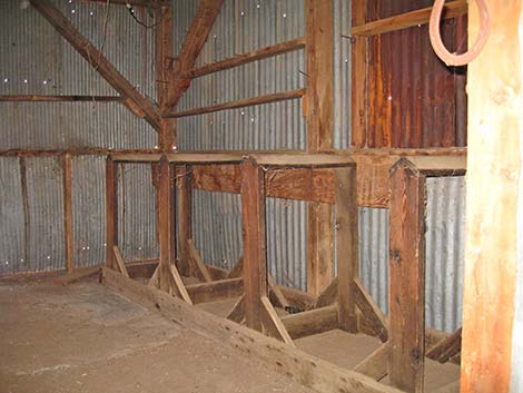 Walking Box Ranch, Inside the Barn