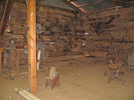 Walking Box Ranch, Inside the Barn