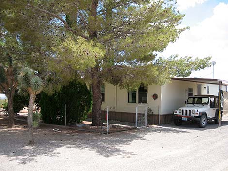 Walking Box Ranch, Outside the Caretaker Residence