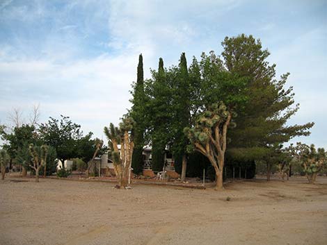 Walking Box Ranch, Outside the Caretaker Residence