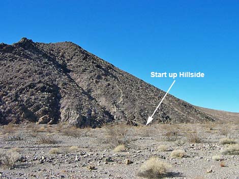 death valley buttes