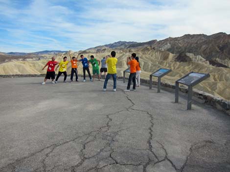 Golden Canyon to Zabriskie Point Trail