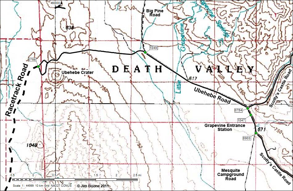 Racetrack Road Map