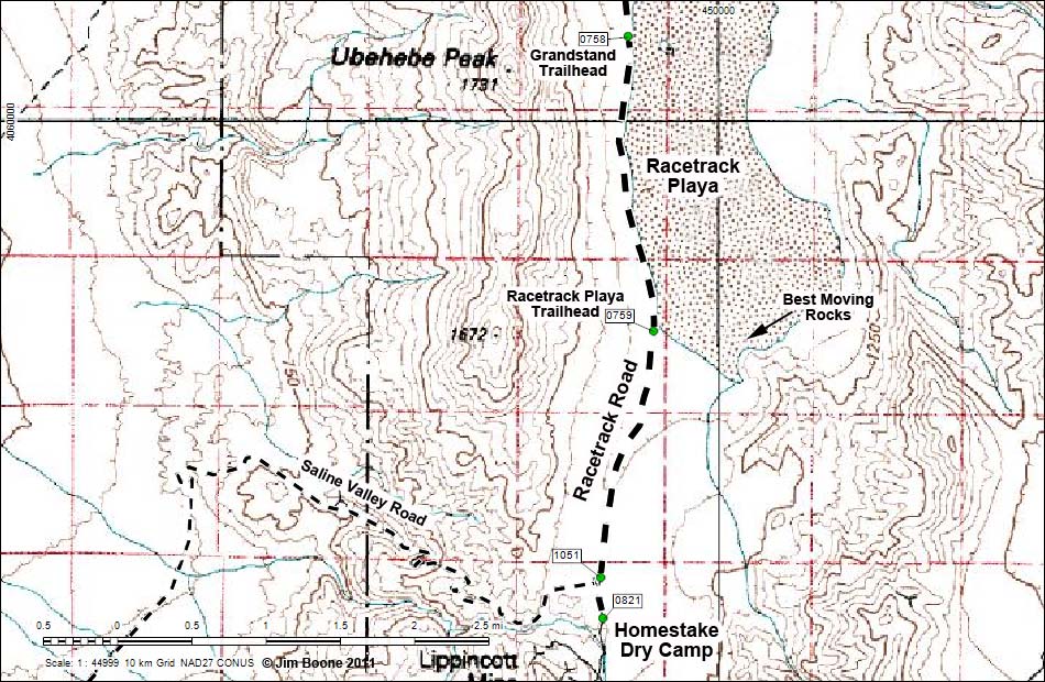 Racetrack Road Map