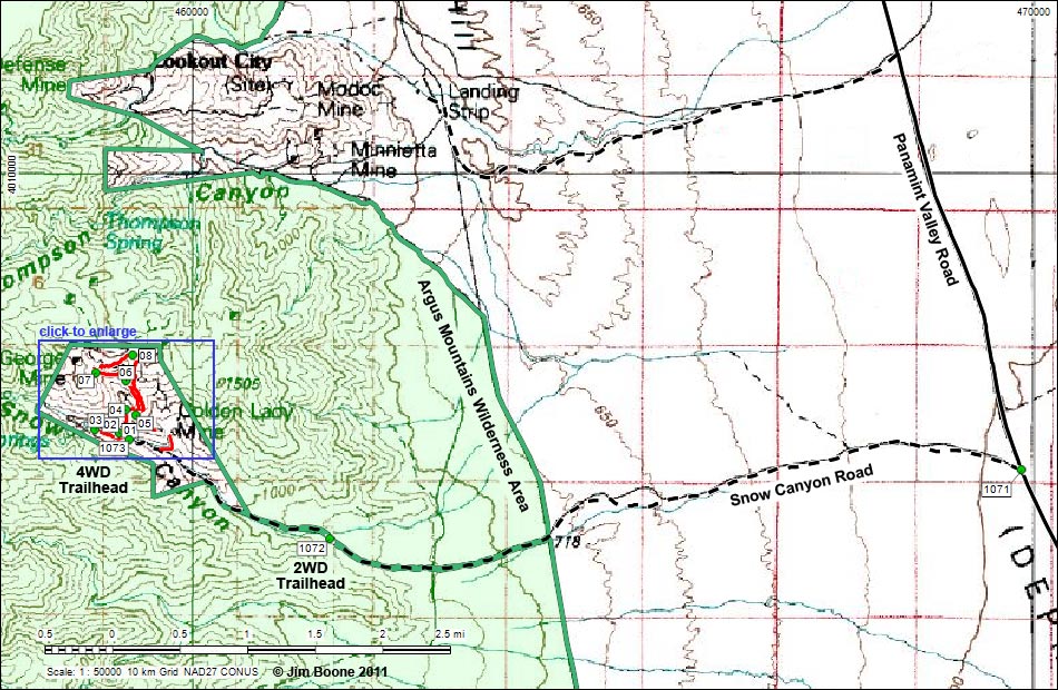 Snow Canyon Map Overview