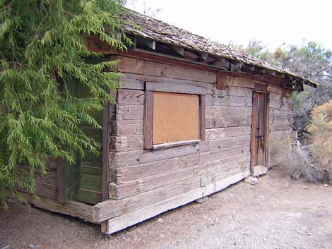 Railroad Tie Cabin