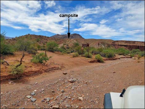 Red Bluff Spring Overlook Campsite