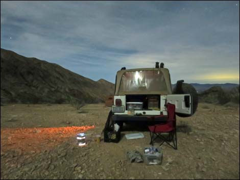 Red Bluff Spring Road Saddle Campsite