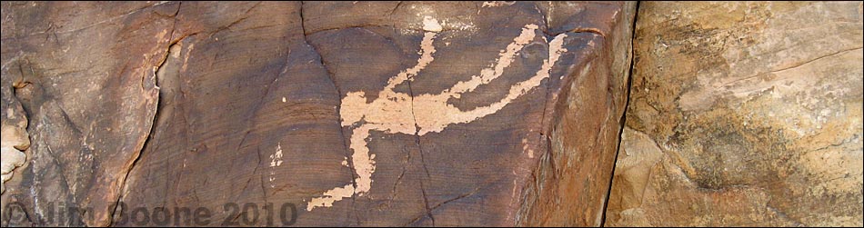 Falling Man Rock Art Site