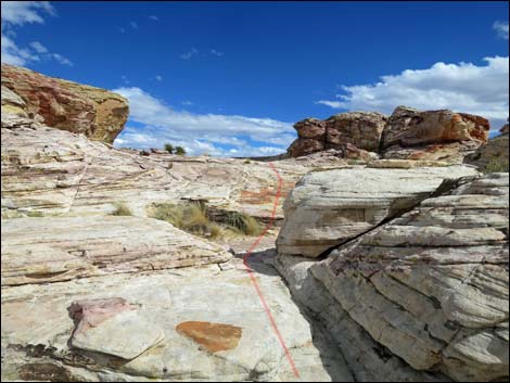 Falling Man Rock Art Site