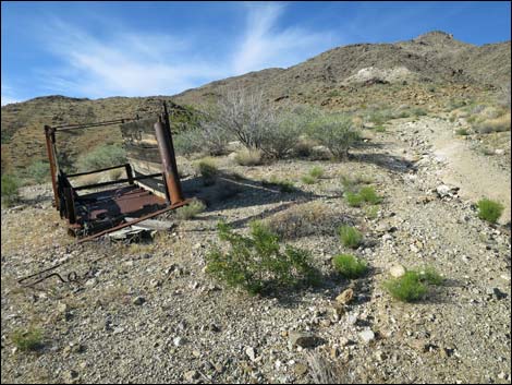 Mud Wash North Road  Nevada Mica Mine Road