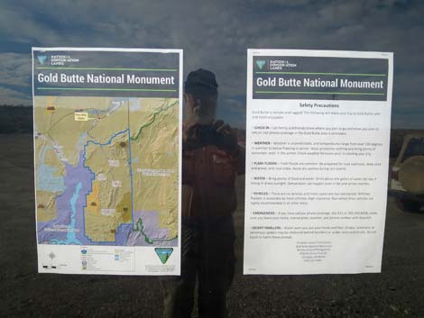 Gold Butte Road Kiosk