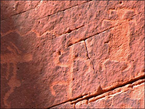 mud wash petroglyph