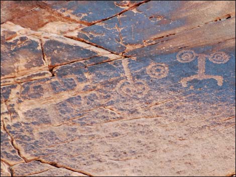 mud wash petroglyph