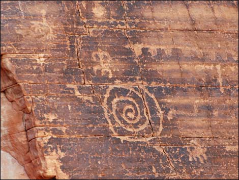 mud wash petroglyph