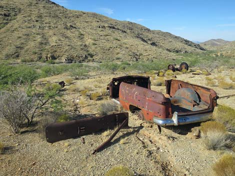 Nevada Mica Mine Road