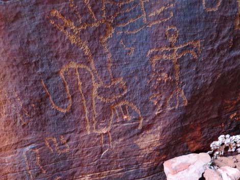 Gold Butte petroglyphs