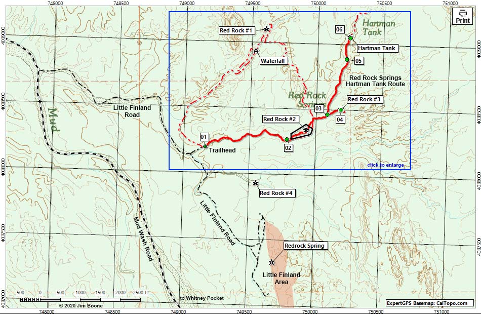 Little Finland Area Overview Map