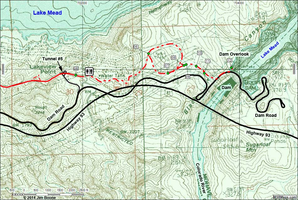 Railroad Trail Map