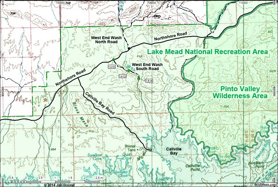 West End Road - North Map