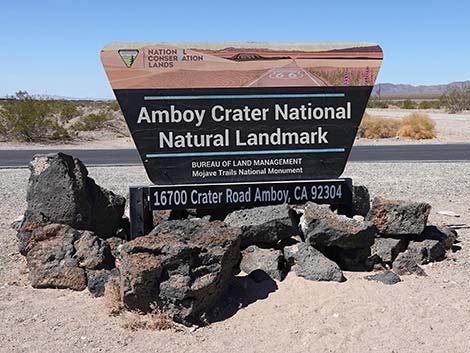 Amboy Crater Road