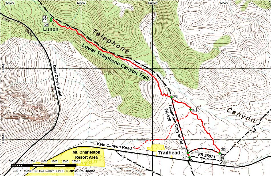 Trailhead Map