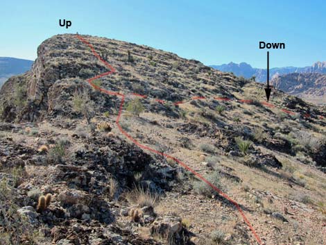 Peak 3844 Ridges