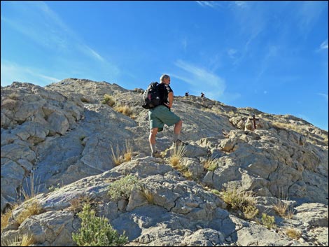 Lone Mountain, East Ridge