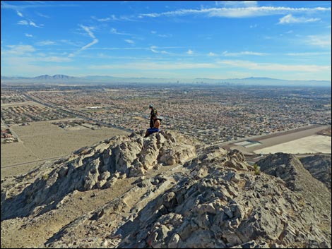 Lone Mountain, East Ridge