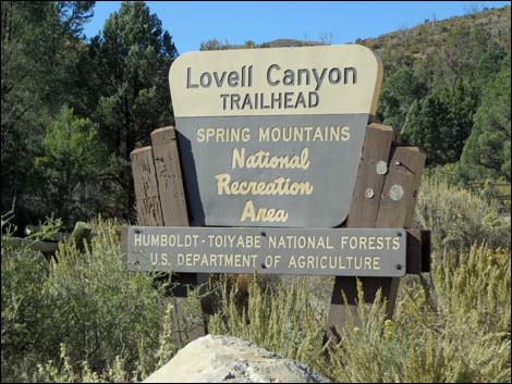 Lovell Canyon Road