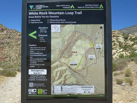 Upper White Rock Trailhead