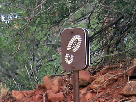 bootprint sign